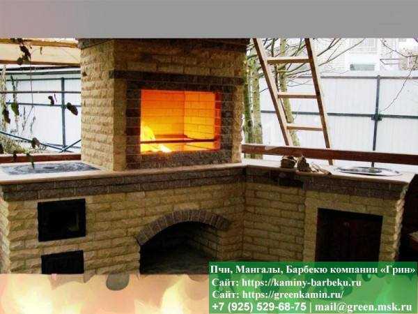 Барбекю Для Дачи Из Кирпича № 5 - 1