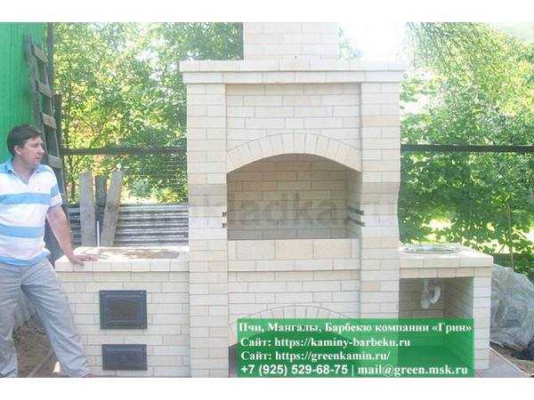 Барбекю Для Дачи Из Кирпича № 6 - 2