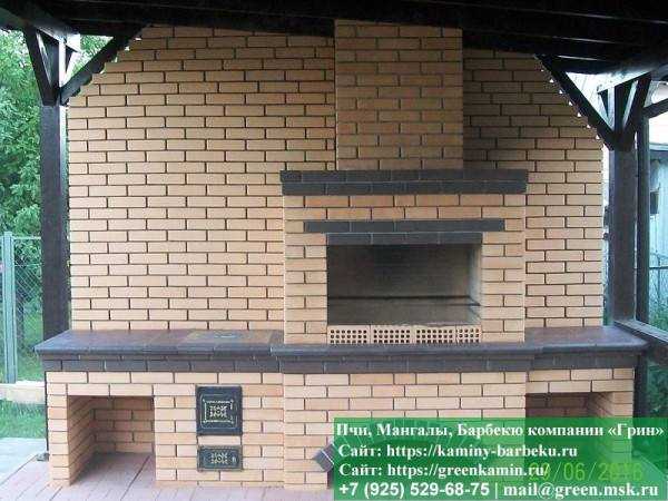 Барбекю Для Дачи Из Кирпича № 6 - 1