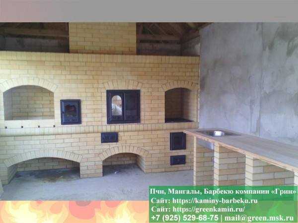 Барбекю Для Дачи Из Кирпича № 7 - 1