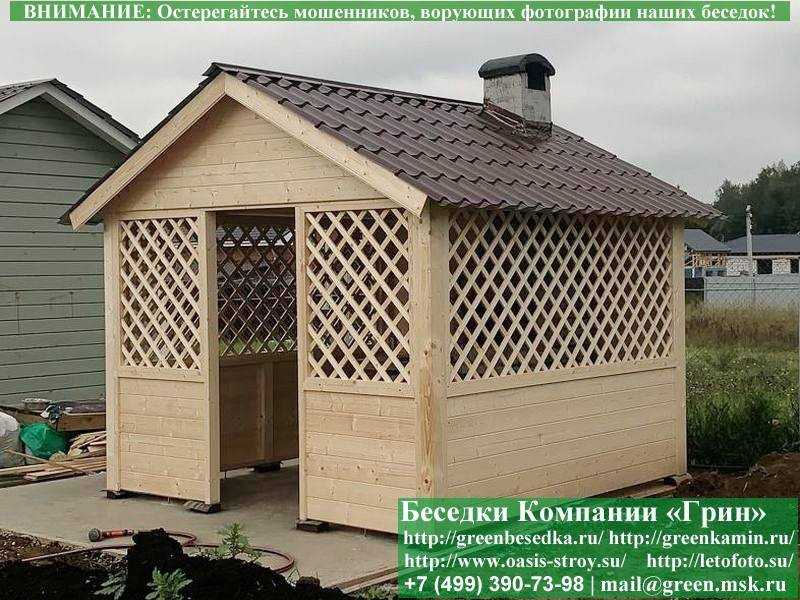 Строительство Барбекю Из Кирпича В Беседке - 6