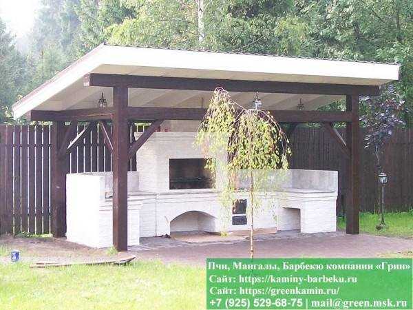 Комплекс Барбекю Из Кирпича № 2 - 1