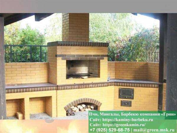 Барбекю Для Дачи Из Кирпича №16 - 1