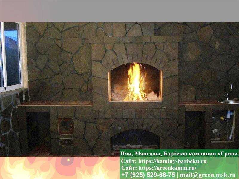 Барбекю Для Дачи Из Природного Камня - 2