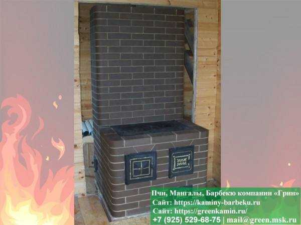 Печь Из Кирпича Для Дома, Дачи, Бани № 2 - 1