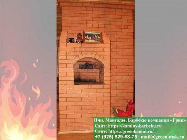 Печь Из Кирпича Для Дома, Дачи, Бани № 4 - 1