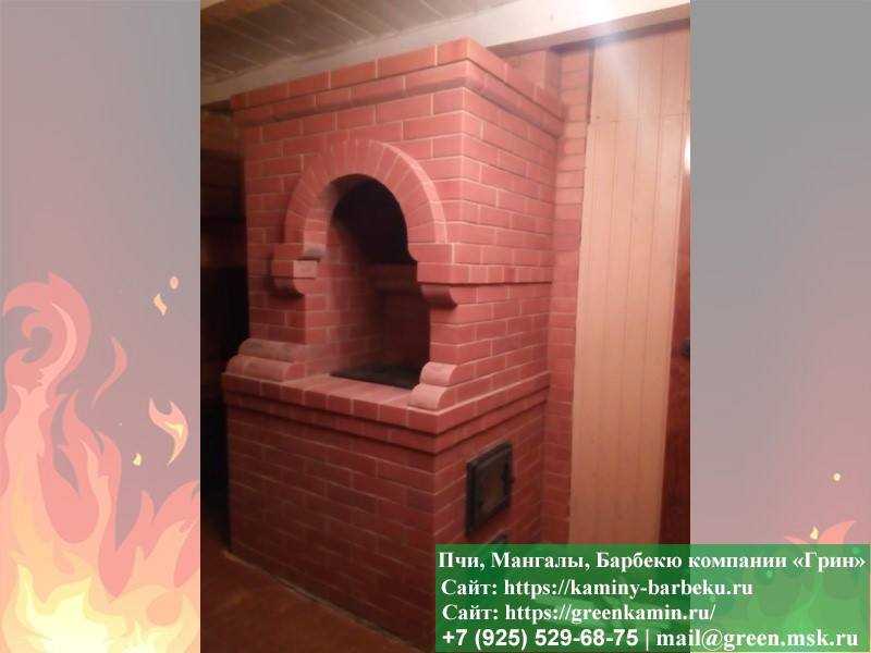 Печь Отопления Из Кирпича Для Дома, Дачи, Бани № 10 - 2