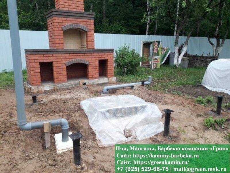 Строительство Барбекю Из Кирпича В Беседке - 8