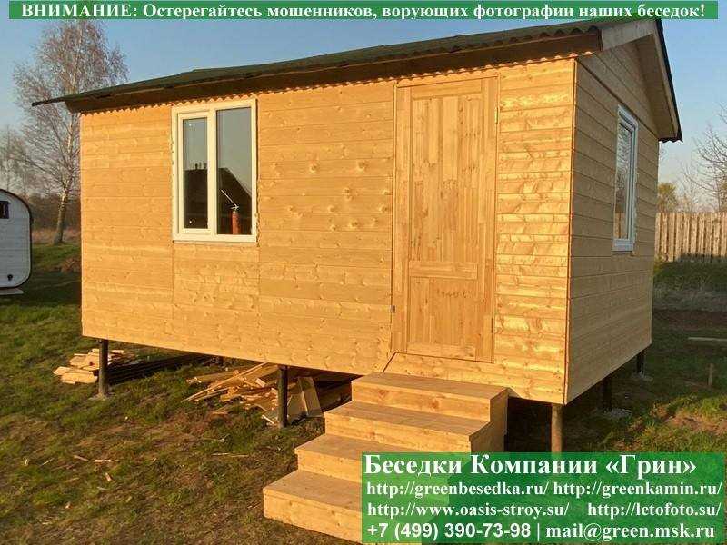 Утепленная Дачная Бытовка, Жилая Комната 3х5 - 2