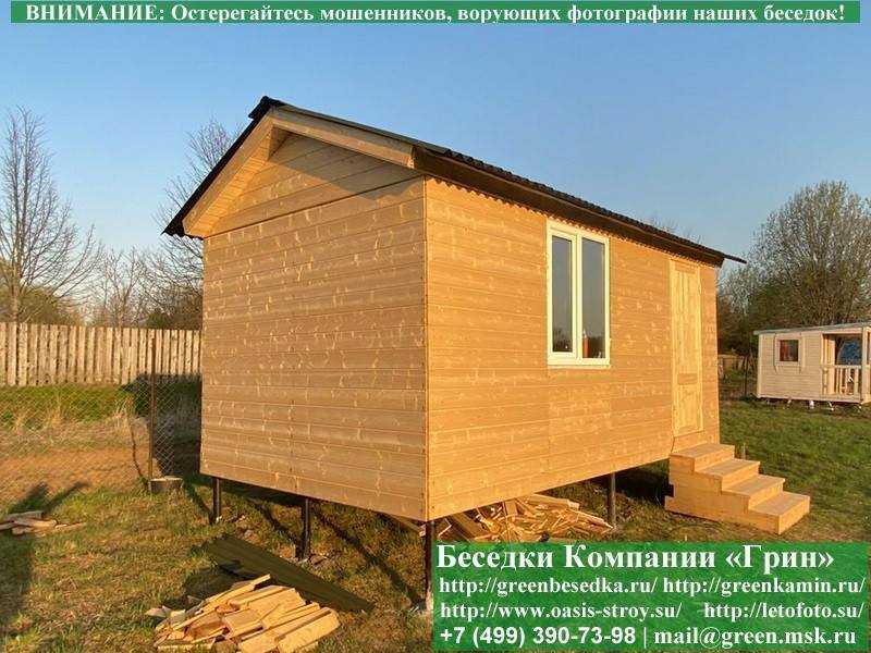 Утепленная Дачная Бытовка, Жилая Комната 3х5 - 3